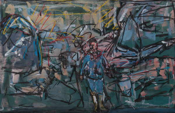 Helen de Sybel, Child Refugee in the Camp, 2019