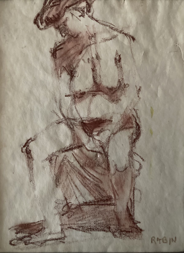 Sam Rabin, Seated Woman