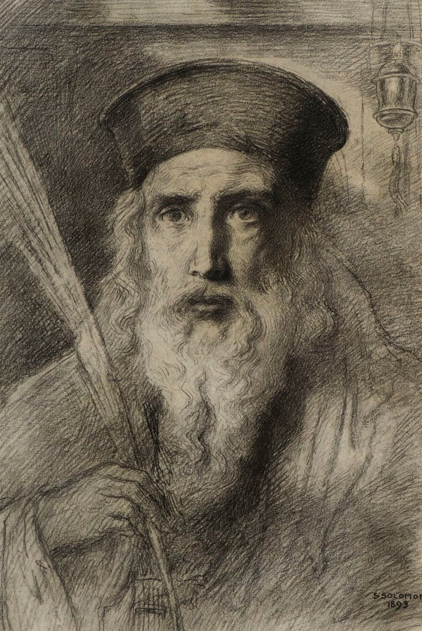 Simeon Solomon, The Rabbi