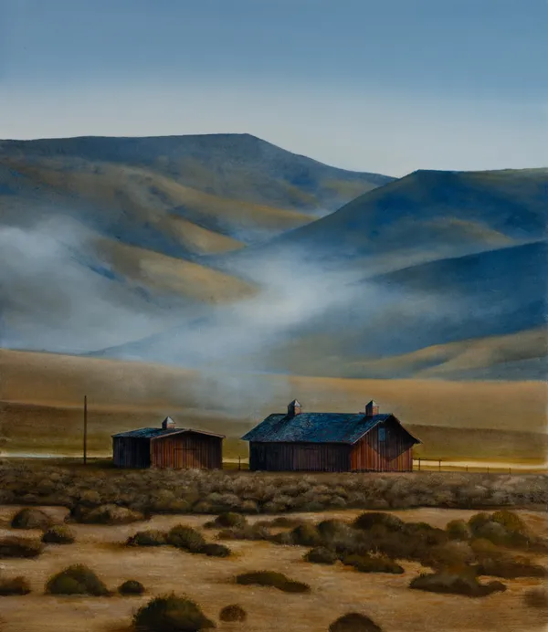 Michael Gregory High Horizon, 2026 Oil on canvas on panel 60 x 52 inches 152.2 x 132.2 x 4.8 cm
