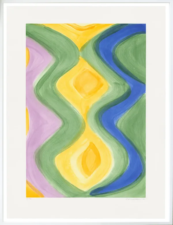 Marina Adams, Three Graces (Green), 2024