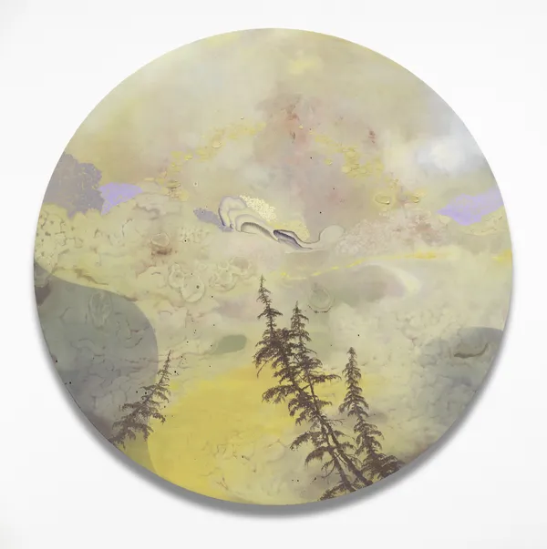 Darren Waterston Channels and Winds no. 1, 2026 Oil on wood panel 36 x 36 inches 91.4 x 91.4 cm