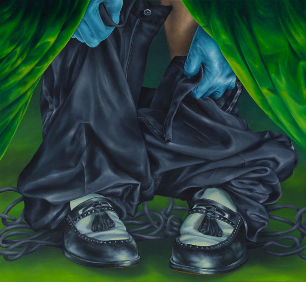 Rachel Simon Marino Bad Magician, 2026 Oil on canvas 24 x 26 inches 61 x 66 cm