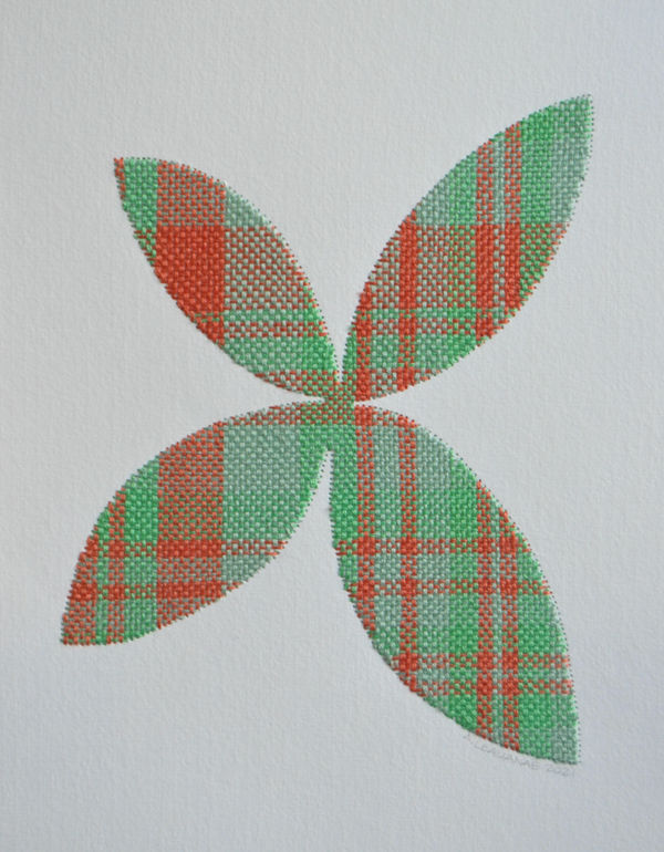 Alison Leauanae, Plaid Pua #110, 2021