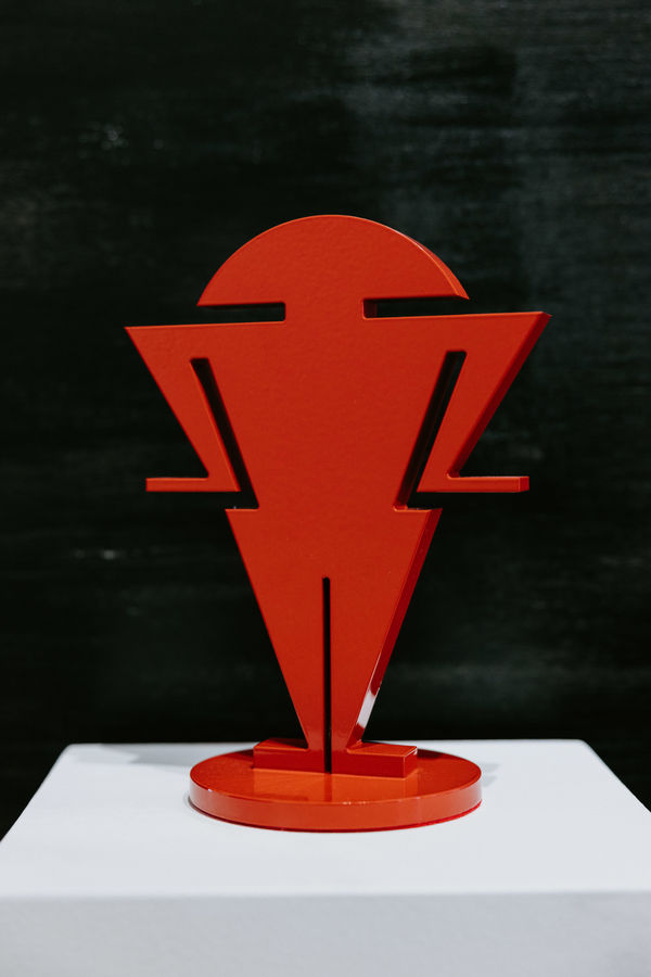 Benjamin Work, The Warrior (Red), 2022