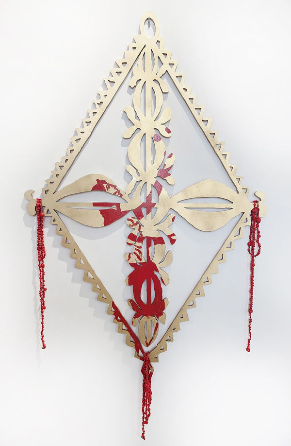 Telly Tuita, Three Fates, Lakissi Kalou (Lachesis - the allotter), 2024