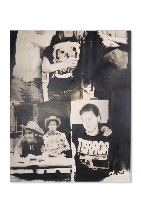 Florian Süssmayr, Selbstportrait (Terror), 2010