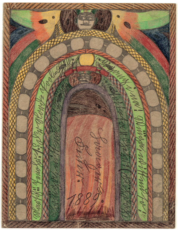 Adolf Wolfli, Lagerfeuer