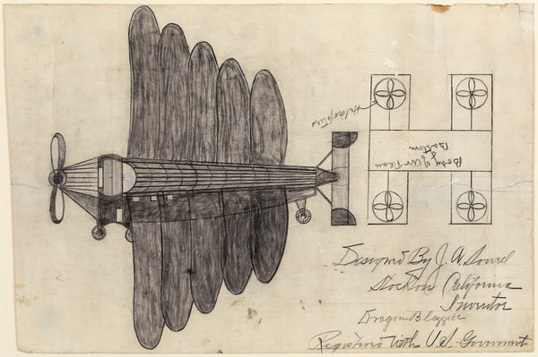 John Sowell, Drawing of Dragon Blazzer