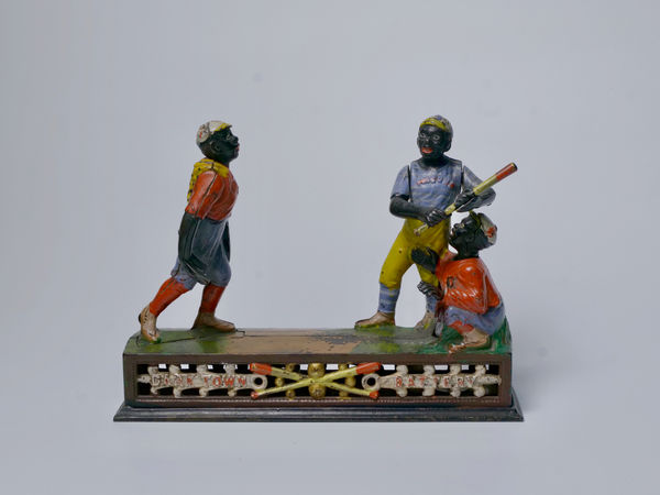 BANKS, Dark Town Battery Mechanical Bank, C. 1888