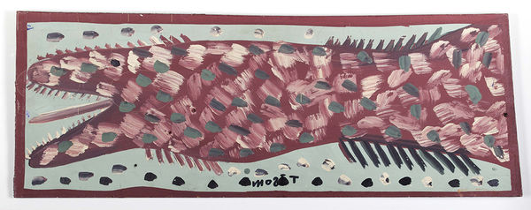 Mose Tolliver, Untitled (Fish)