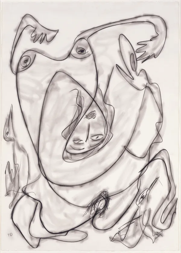 Thornton Dial, Untitled (Nude Woman), c. 1995