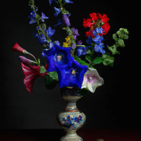 Jason Elliott, Blue Omen, 2023