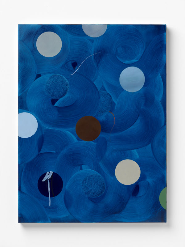 Annika Koops, Wormholes No. 2 (blue), 2026