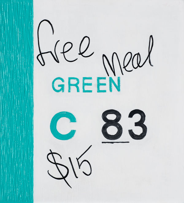 Robert O’Connor, Free Meal, 2017