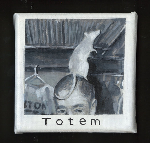 Robert O’Connor Iconotropy 36, 2020 oil on canvas 10 x 10cm