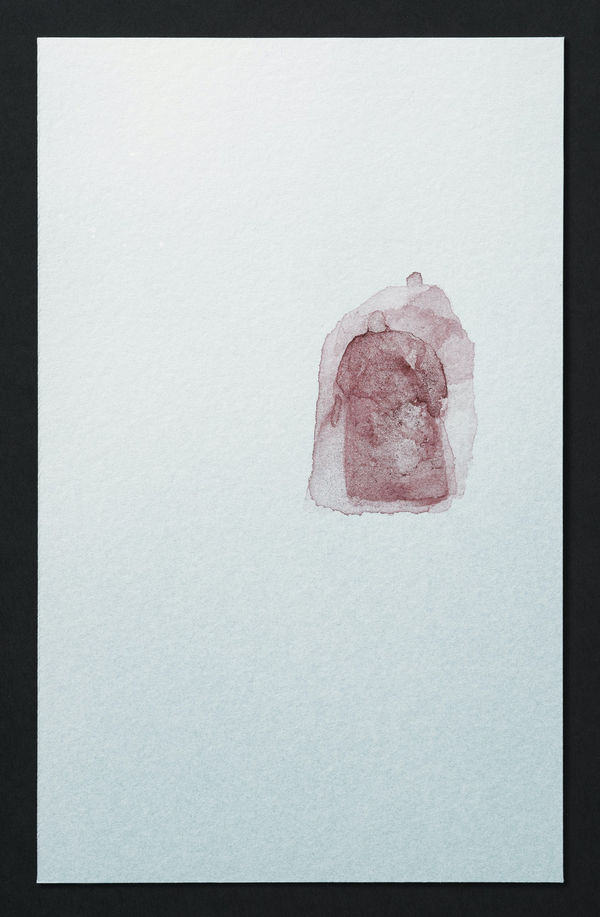 Sara Maher Ground Control to Grandma Smith, 2023 watercolour on paper, framed with non-reflective art glass 20.5 x 12.6 cm (paper size) 24.9 x 17.2 cm (frame size)