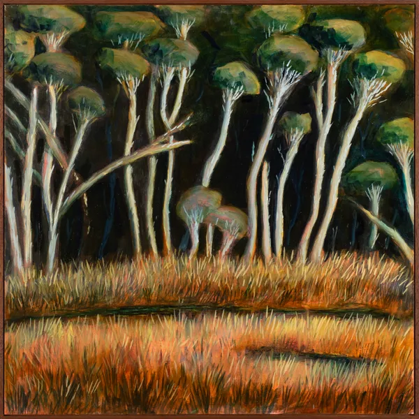 Leigh Rigozzi Marsh, 2025 oil on panel 64 x 64 cm (frame size)