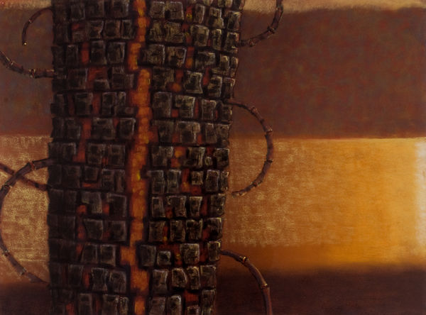 Richard Wastell Untitled (Sheoaks), 2009 Pastel on paper, framed 56h x 76w cm (sheet); 82h x 101w cm (overall, framed size)