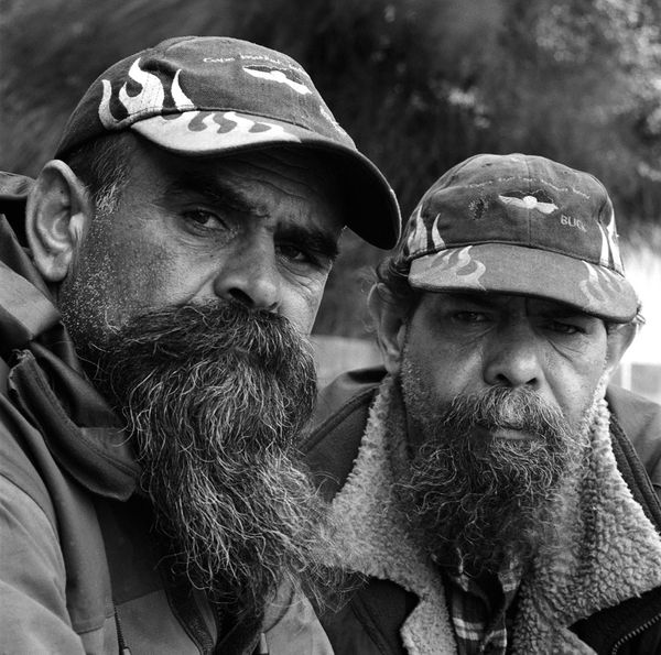 Ricky Maynard Custodians - Portrait of a Distant Land, 2005/08 silver gelatin print on paper 44h x 44w cm (image size); 71h x 69w cm (overall, framed size) edition of 10 plus 3 artist proofs