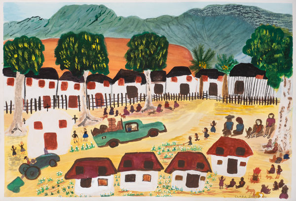 Clara Inkamala Hermannsburg mission, 2019 watercolour on paper 36 x 54cm