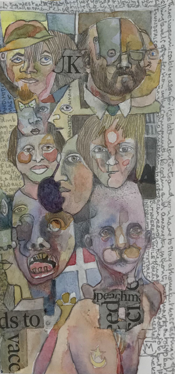 Colin Merrin RWS, You Have to Stay at Home