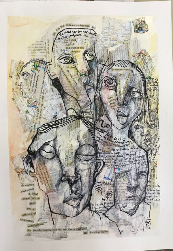 Colin Merrin RWS, He Loved Her for Her Views on Such Matters, 2025