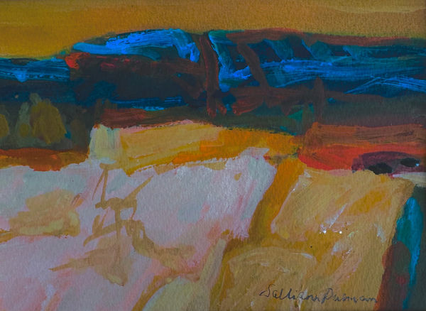 Salliann Putman RWS, Orange Sky