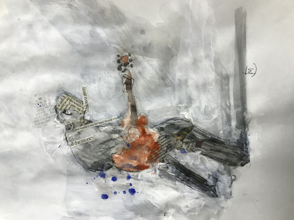 Colin Merrin RWS, Blown Away