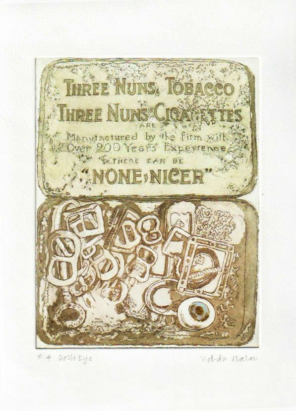 Zelda Malan Guest RE, The Curious Things People Keep In Boxes No.4. Doll's Eye