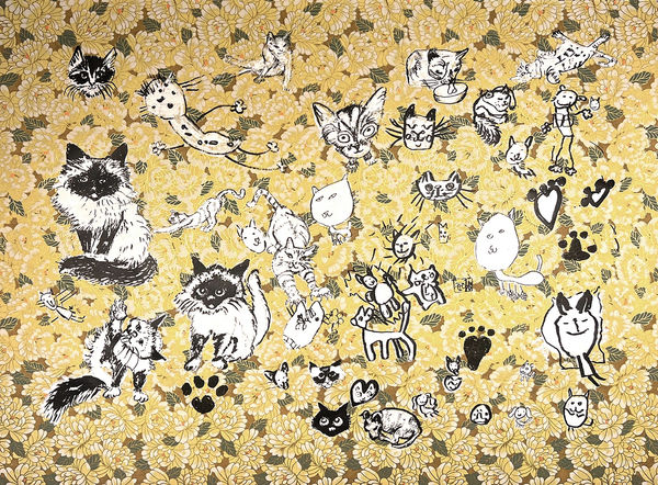 Denise Ballard-Wyllie ARE, Cats Bloom, Kyoto Garden