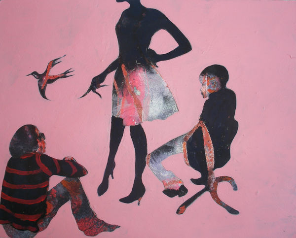 Jonathan Huxley RWS, Black Bird