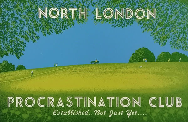 Martin Grover ARE, North London Procrastination Club
