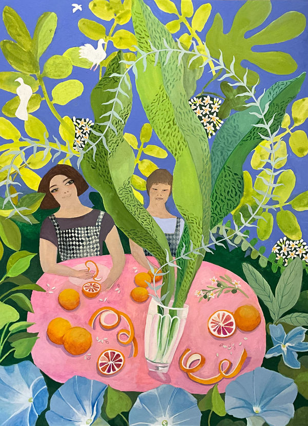 Gertie Young RWS, The marmalade makers