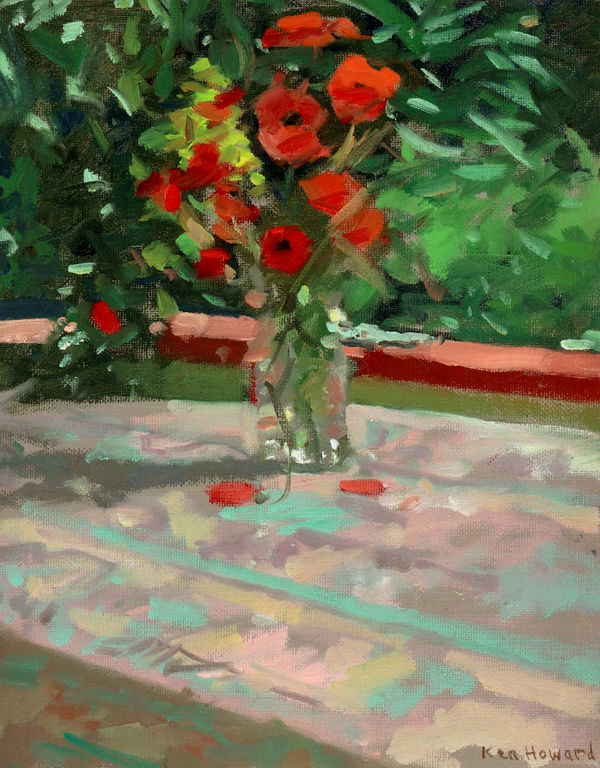 Ken Howard RA Hon. RWS, Wild Flowers