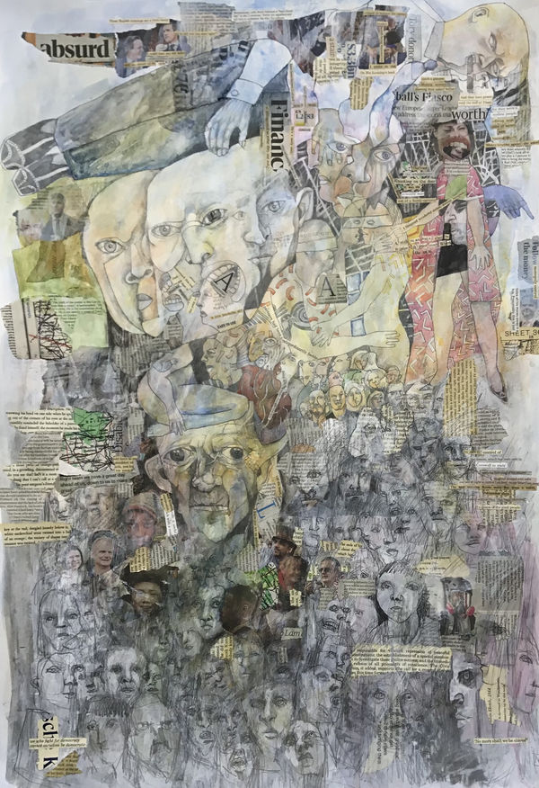 Colin Merrin RWS, Going Up