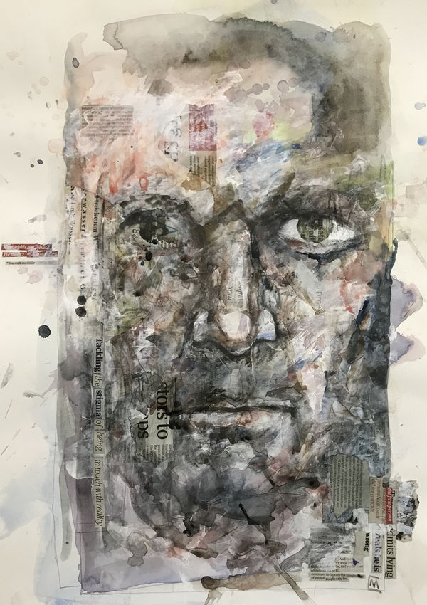 Colin Merrin RWS, The Stigma of Being in Touch with Reality