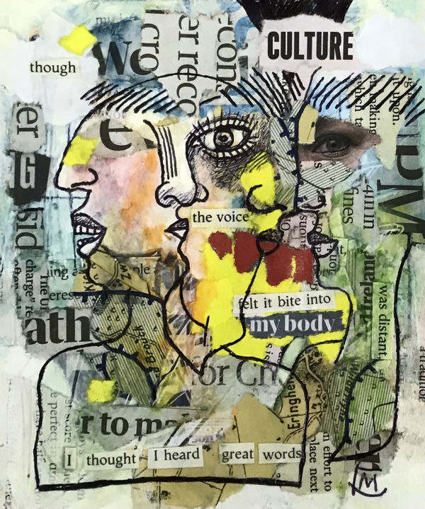 Colin Merrin RWS, I Thought I Heard Great Words