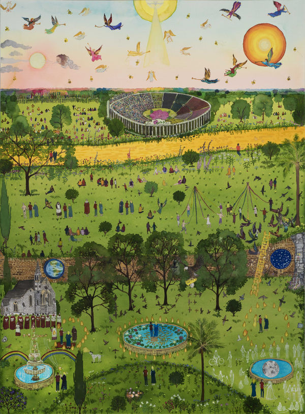 Emma Haworth ARWS, Paradiso after Dante