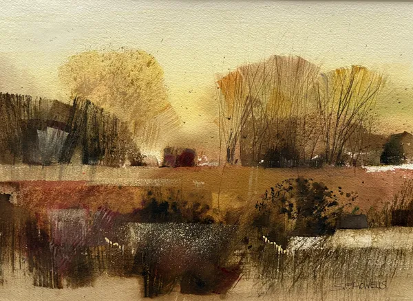 Sue Howells RWS, Winter Won't Leave