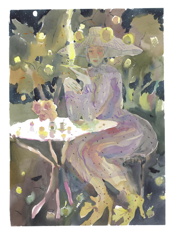 Anastasiya Sakalouskaya, Tea Party in the Night Garden