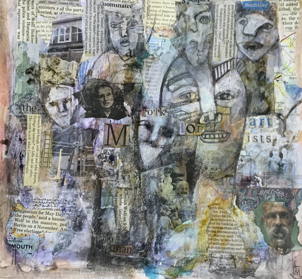 Colin Merrin RWS, The Folklorists