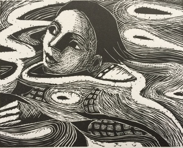 Anita Klein PPRE Hon. RWS, Swimming in Cold Water