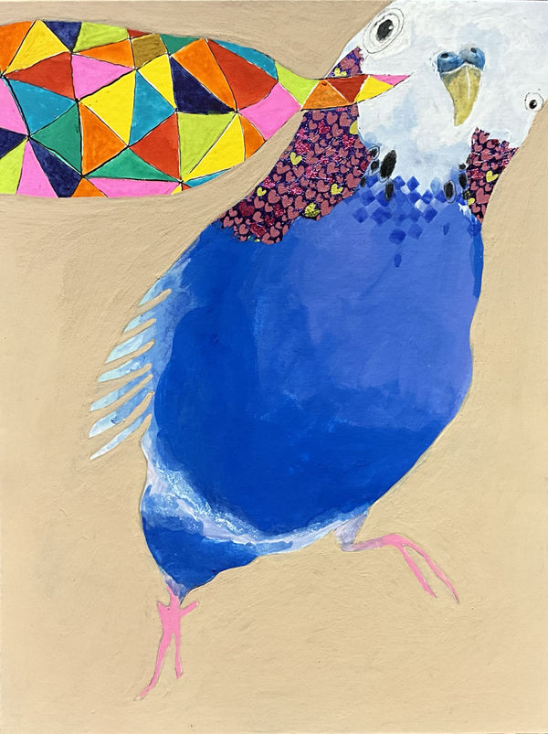 Gertie Young RWS, Blueberry speaks Google