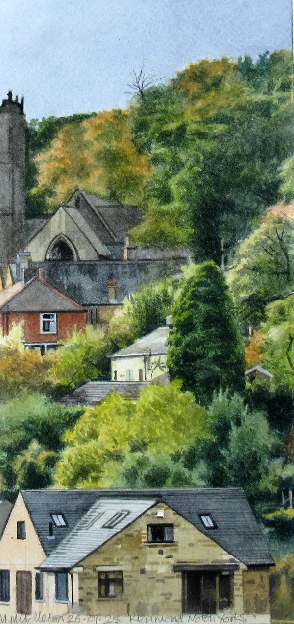 Michael Middleton RWS RE, Richmond North Yorks