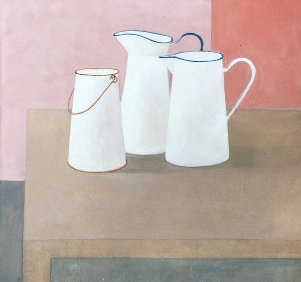 Wendy Jacob RWS, White Enamelware