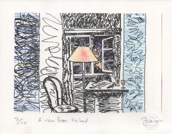 Timothy Emlyn Jones RE, A View From The Bed
