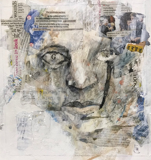 Colin Merrin RWS, Danced with Putin