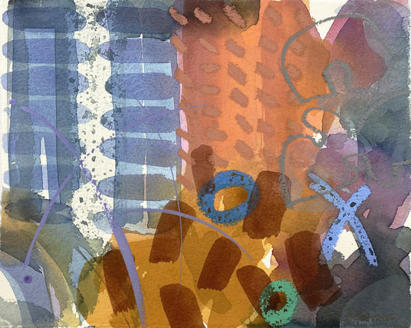 Tessa Pearson ARWS, Little Time For Tea (Coral)