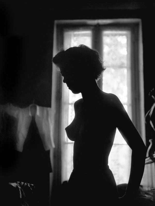 René Groebli, Silhouette (#526), Paris, Das Auge der Liebe, Vintage, 1952